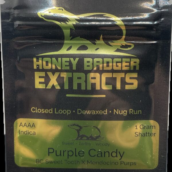Honey Badger Extracts - Shatter 1G (Buy 5g get 1g Free)