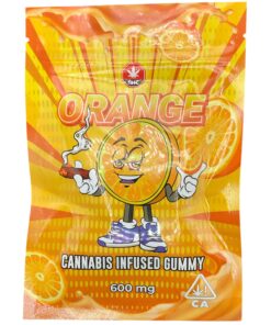 Orange  - Cannabis Infused Gummies 600Mg