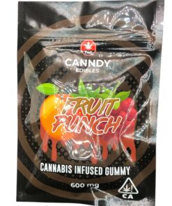 Fruit Punch  - Cannabis Infused Gummies 600Mg