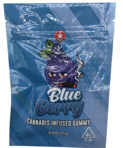 BlueBerry  - Cannabis Infused Gummies 600Mg