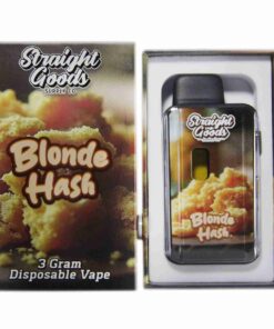 *New* Blonde Hash 3G - Straight Good Disposable Vape Pen