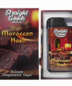 *New* Moroccan Hash 3G - Straight Good Disposable Vape Pen