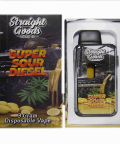 Straight Goods 3g Vape – Super Sour Diesel (Sativa)