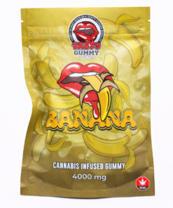 Tasty Gummy Edibble - Banana  1000 Mg
