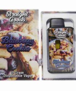 Straight Goods 3g Vape – Blueberry Cookies